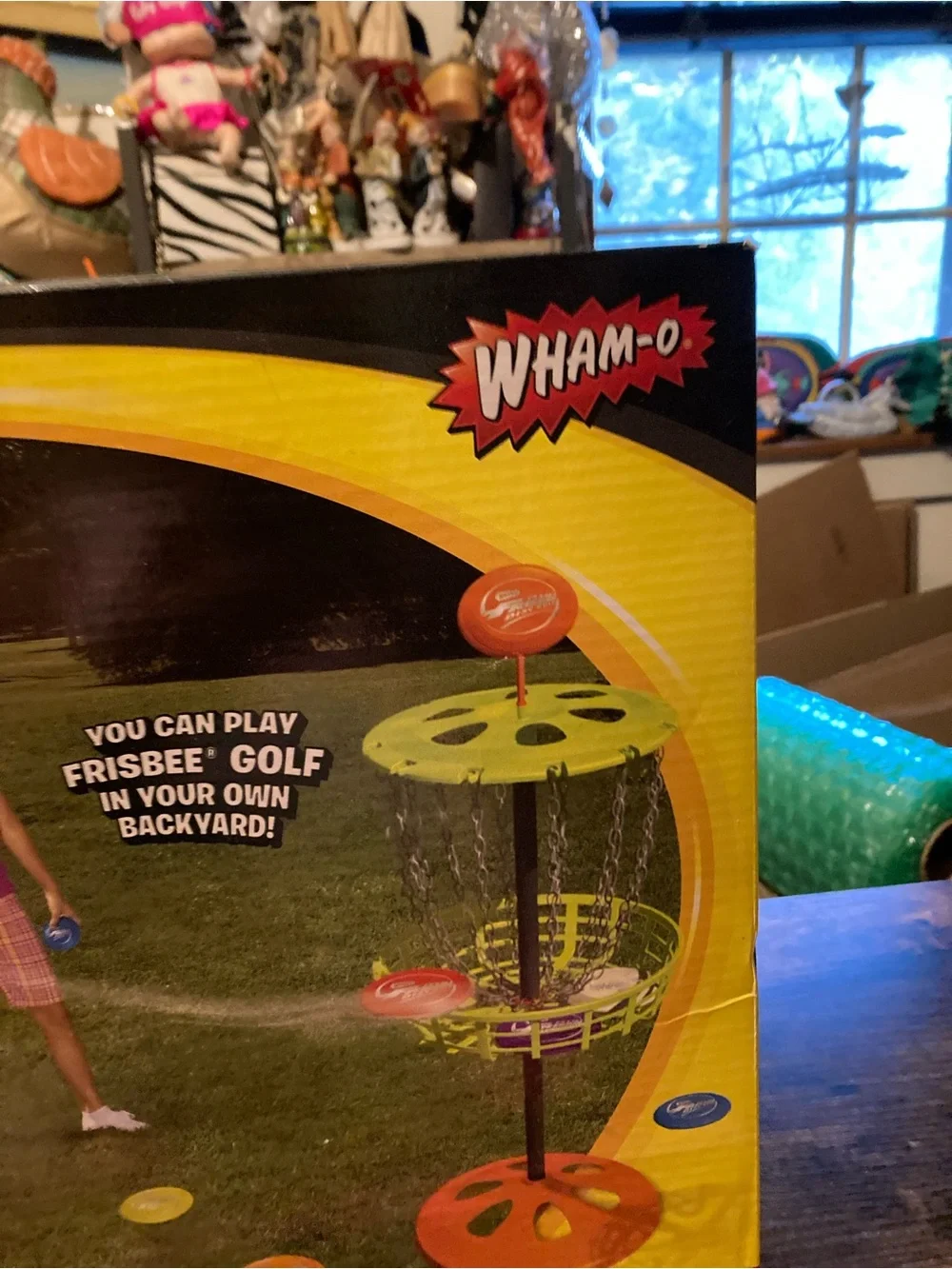 Wham-o mini frisbee golf set